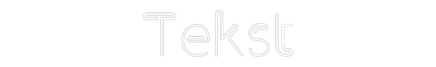 NEONSIGN: Tekst