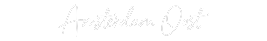 NEONSIGN: Amsterdam Oost