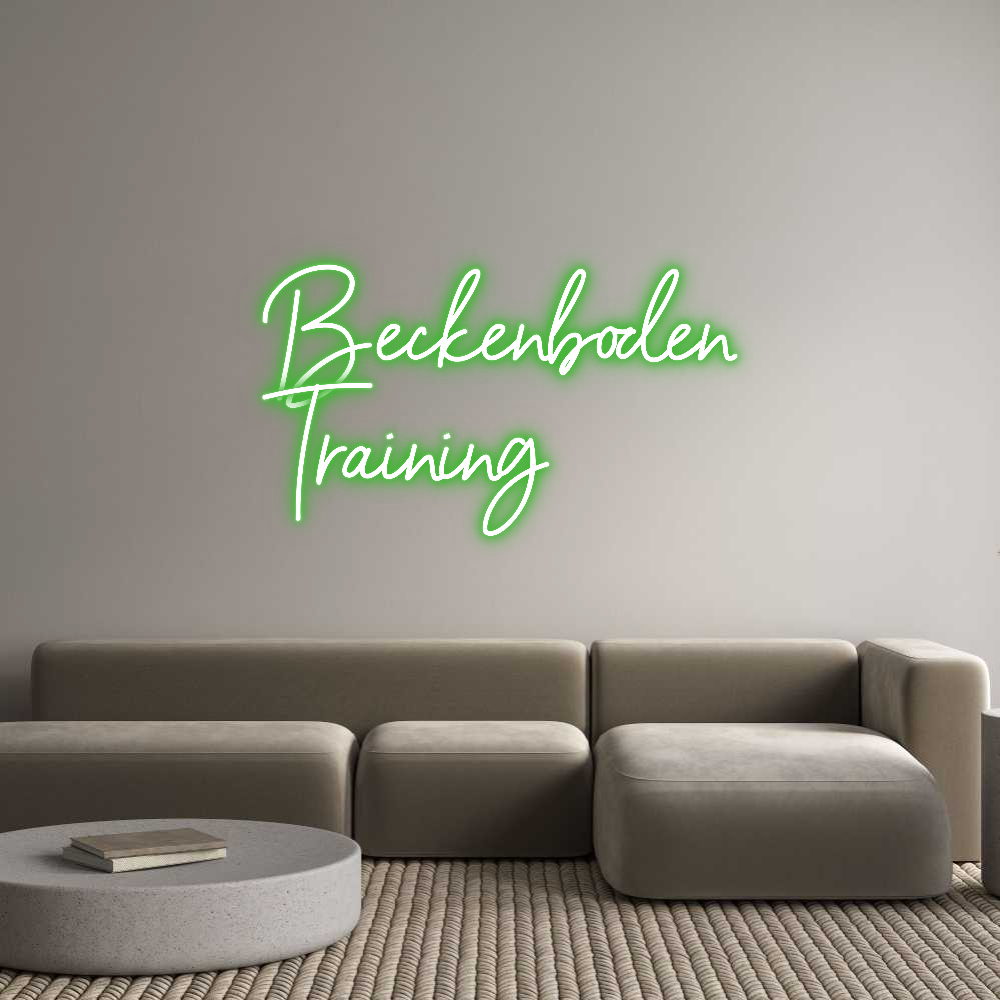 NEONSIGN: Beckenboden
...