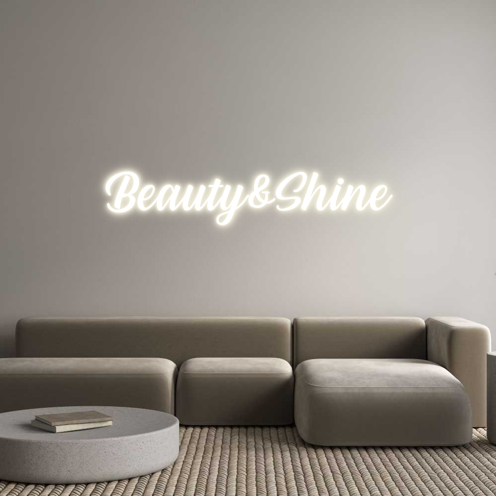 NEONSIGN: Beauty&Shine