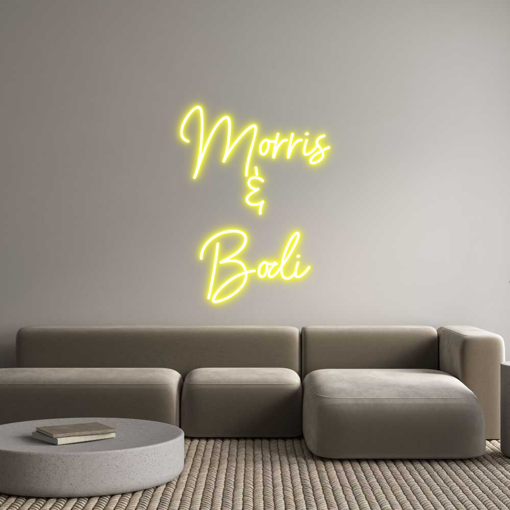 NEONSIGN: Morris
&
Bodi