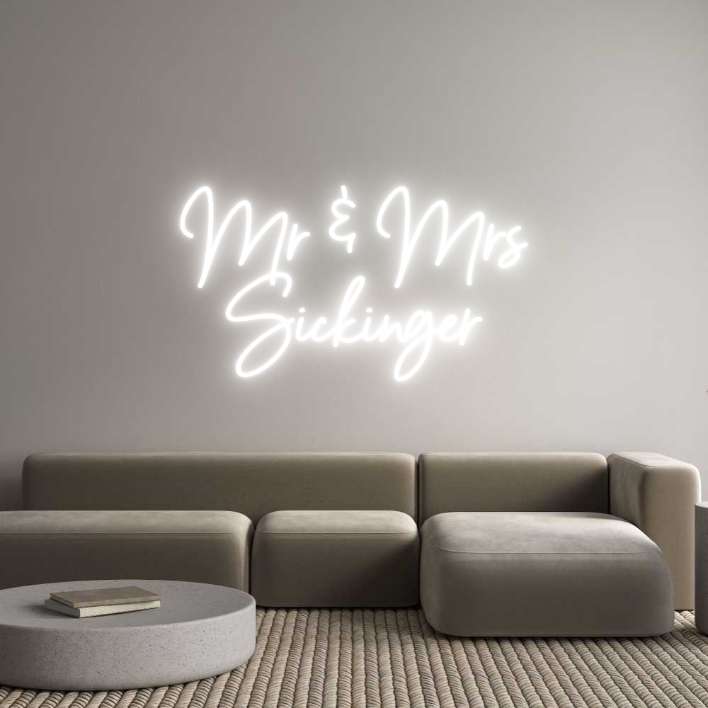 NEONSIGN: Mr & Mrs
Sic...