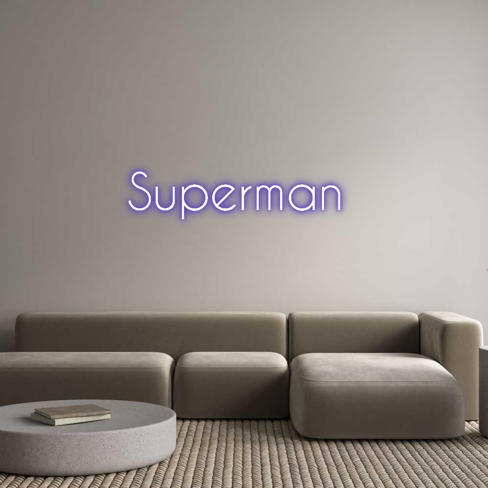 NEONSIGN: Superman