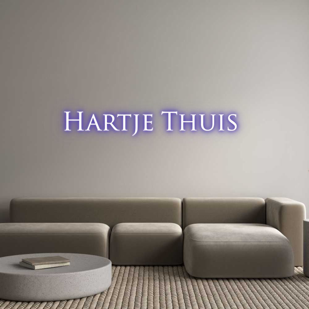 NEONSIGN: Hartje Thuis
