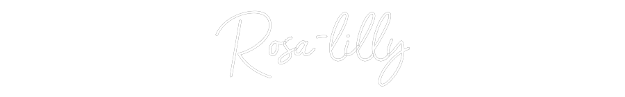 NEONSIGN: Rosa-lilly