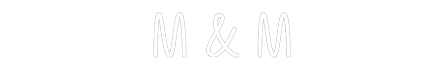 NEONSIGN: M & M