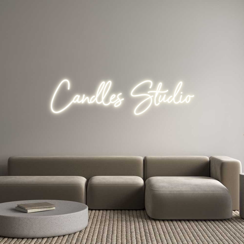 NEONSIGN: Candles Studio