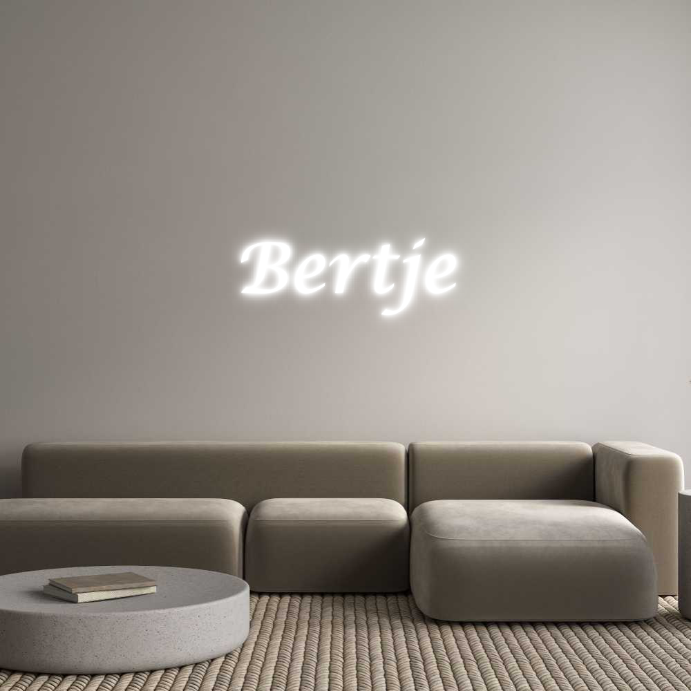 NEONSIGN: Bertje
