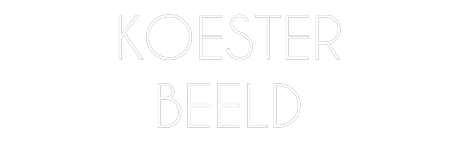 NEONSIGN: KOESTER
BEELD