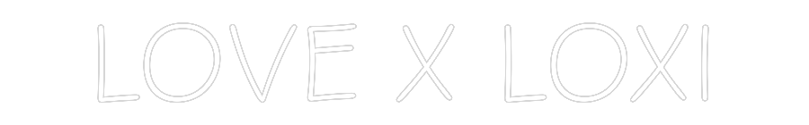 NEONSIGN: LOVE X LOXI