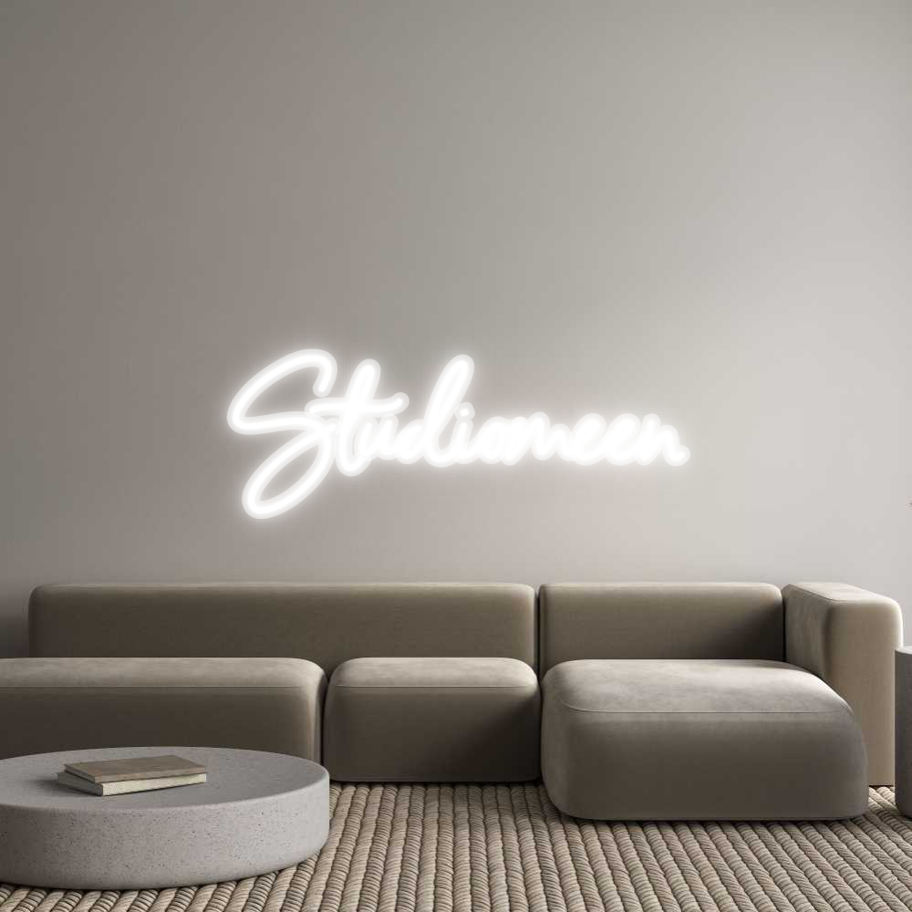 NEONSIGN: Studiomeen