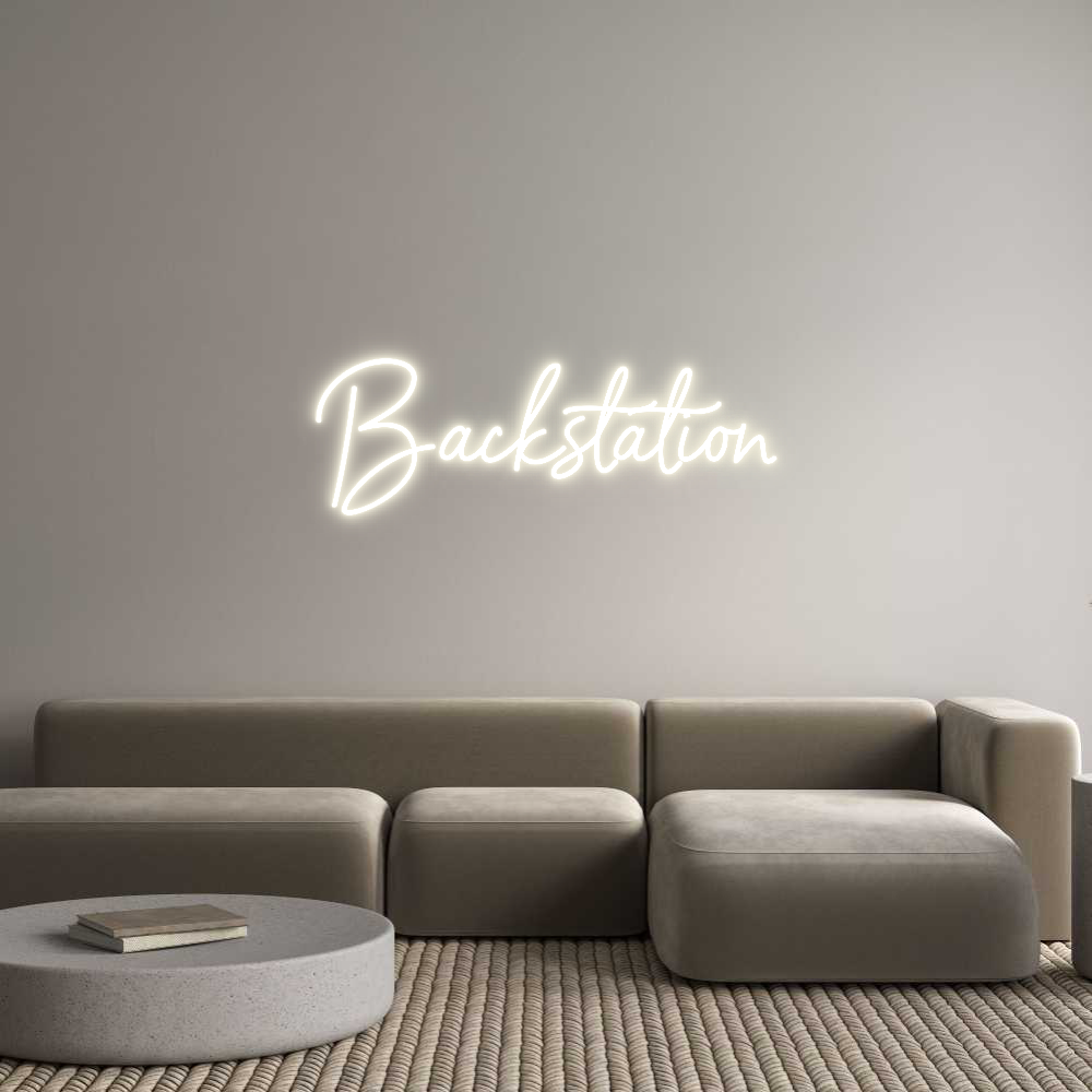 NEONSIGN: Backstation