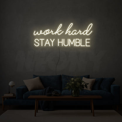 Work hard
