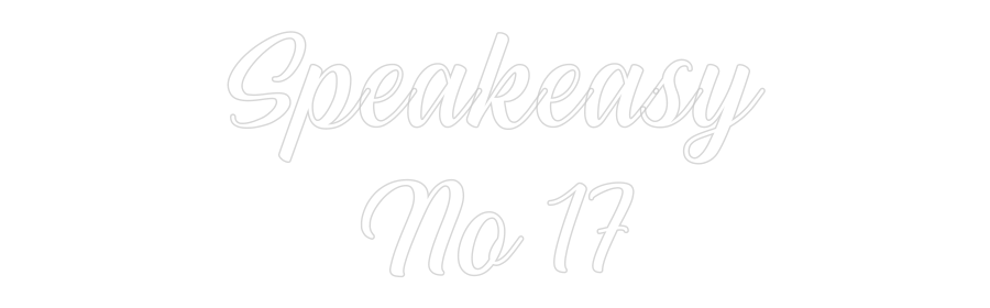 NEONSIGN: Speakeasy
No...