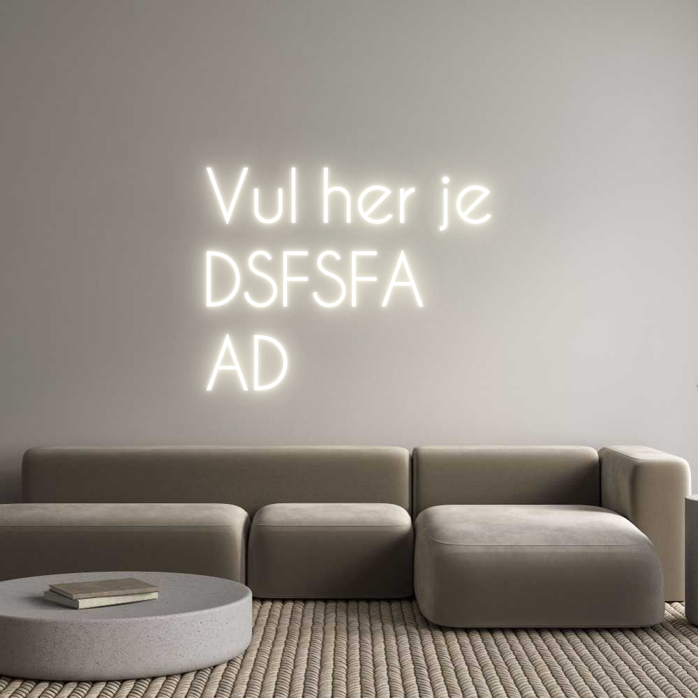 NEONSIGN: Vul her je
D...