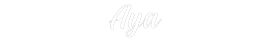 NEONSIGN: Aya