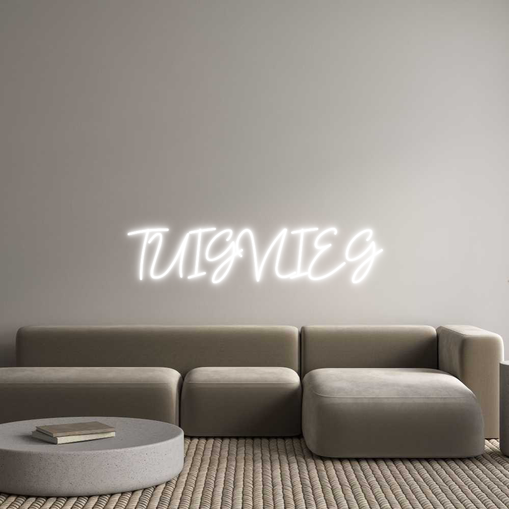 NEONSIGN: TUIGVLIEG